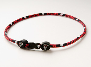 Eagles Wings 6863 Atlanta Falcons NFL 18 in. Titanium Sport Necklace