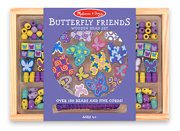 Melissa & Doug LCI4179 Butterfly Friends Bead Set