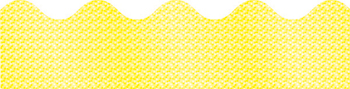 Carson Dellosa CD-108095 Yellow Sparkle Border