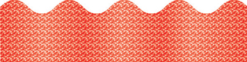 Carson Dellosa CD-108096 Red Sparkle Border