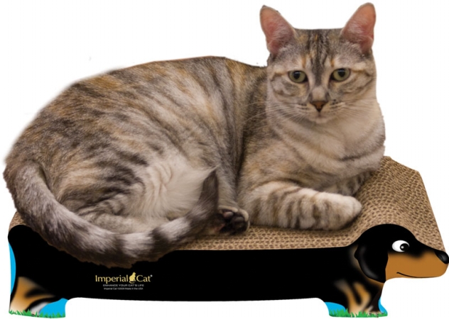 Imperial Cat 01091D Small Dachshund Cat Scratcher