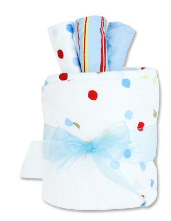 TrendLab 30139 Gift Cake Dr. Seuss One Fish Two Fish Hooded Towel