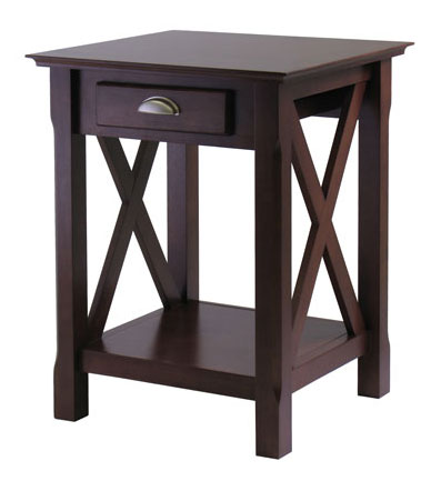 Winsome 40919 Wood Xola Nightstand  Cappuccino