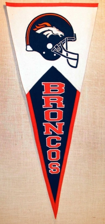 Winning Streak Sports Pennants 58090 Denver Broncos