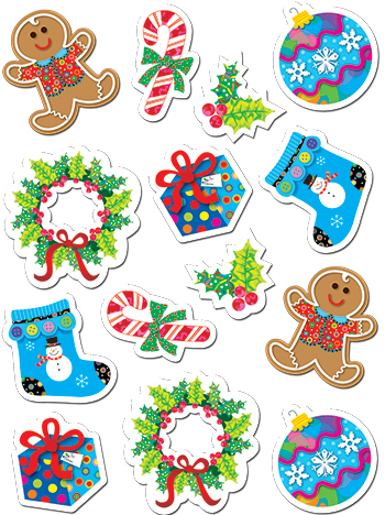 Ctp4129 Winter Holiday Stickers