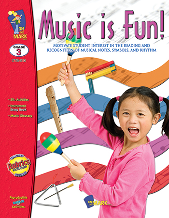 On The Mark Press OTM513 Music Is Fun Gr 3