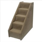 Essential Pet Products MINI5BR Mini 5 Step Pet Stairs  Brown