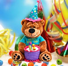 15 in. Brownie The Happy Birthday Bear 985828 birthday gift