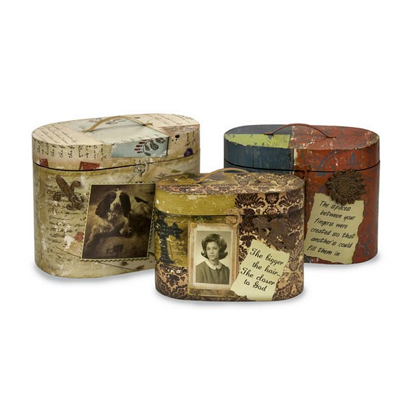 Imax Corporation 472823 Morrilton Decorative Boxes Set of 3