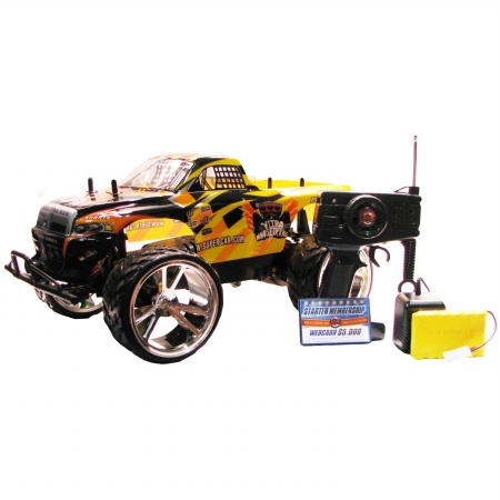 Groovy G110003STDNi Mh My Web RC Wiki Rally Off Road Monster Trucks 108 Ready to Run Yellow#44; Green