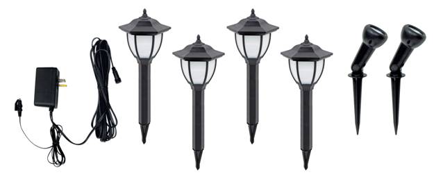 Brinkmann 828-0301-6 LED Low Voltage Combo- Black