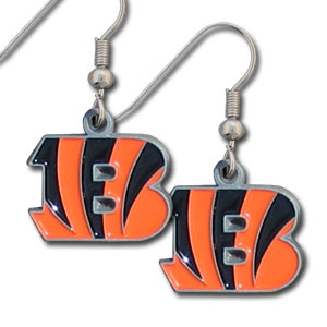 Siskiyou Gifts FDE010 NFL Dangling Earrings Cincinnati Bengals