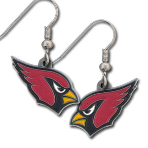 Siskiyou Gifts FDE035 NFL Dangle Earrings Arizona Cardinals