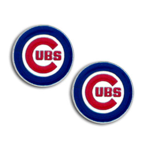 Siskiyou Gifts BSE045 Cubs MLB Stud Earrings