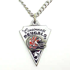 Siskiyou Gifts FPC010 NFL Chain Necklace Pendant Cincinnati Bengals