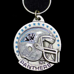 Siskiyou Gifts SFK171 NFL Helmet Key Ring Carolina Panthers