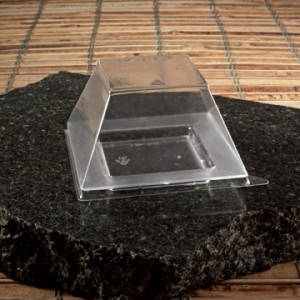 Emi-619lp Clear Square Dome Lid - Pack Of 1000