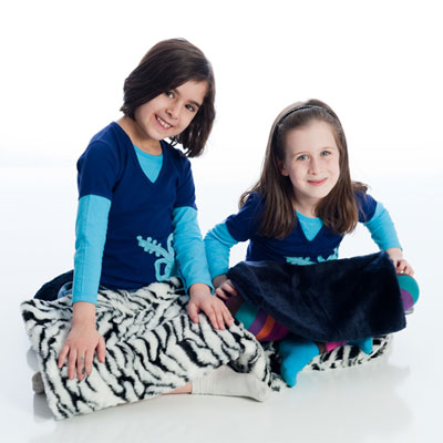 Fun And Function WR3479 Small Blue Fur Lap Pad Slipcover