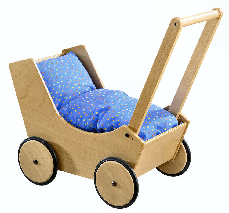 Haba USA 1624 Doll Pram  Natural