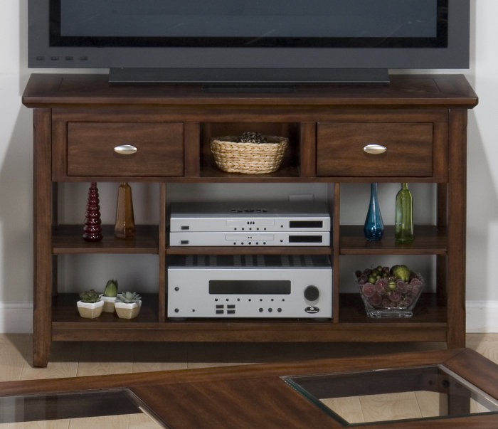 Jofran 7099 Media Unit with Shelves and 2 Drawers