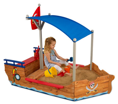 Kid Kraft 00128 Pirate Sandboat Kids Sandbox
