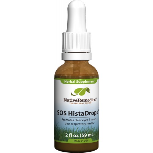 Native Remedies SHD001 SOS HistaDrops for Quick Allergy Relief  50ml
