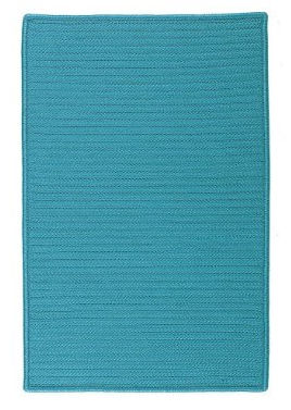 - Solid H049r036x036s Solid - Turquoise 3 Ft. Square Rug