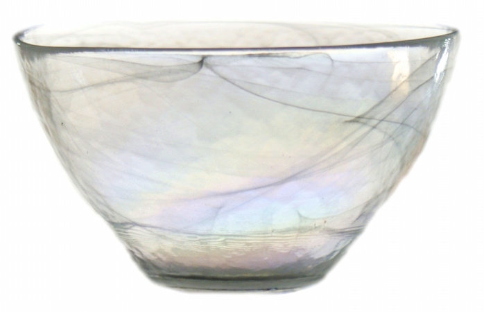 Arda Glassware 99560420 Allure Handmade 6 In. Individual Bowl Set of 4 White Pearl by Arda Glassware