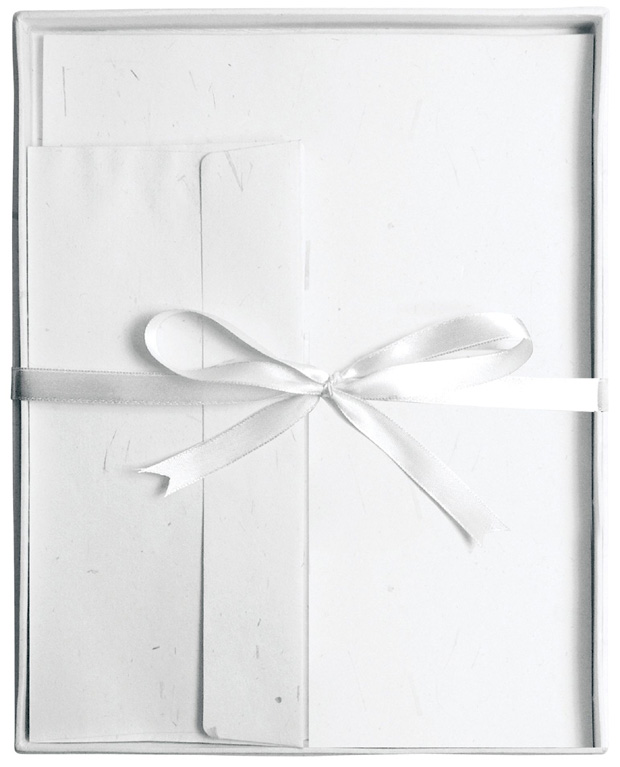 Alvin BHS20201 Blue Hills Studio 15 Sheet 20 Envelop Fine Writing Stationery Set White