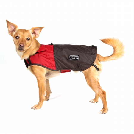 Kyjen OH05372 Rain Jacket Extra Small Red Clay and Java