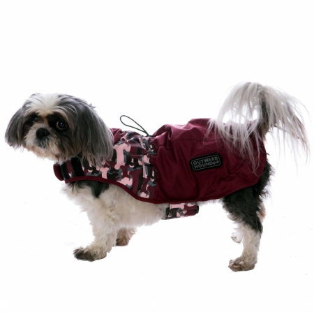 Kyjen OH05375 Rain Jacket Small Ice Blue and Elephant
