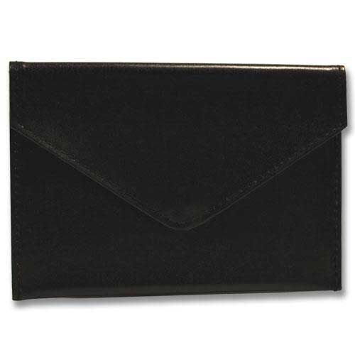 Lawrence Frames 685046E Lawrence Frames 4x6 Black Leather Photo Envelope