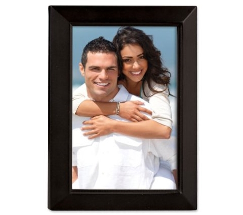 725045  Black Wood 4x5 Picture Frame - Estero Collection
