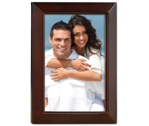 725146 Walnut Wood 4x6 Picture Frame - Estero Collection