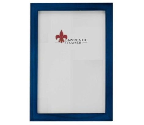 755746 4x6 Blue Wood Picture Frame - Gallery Collection