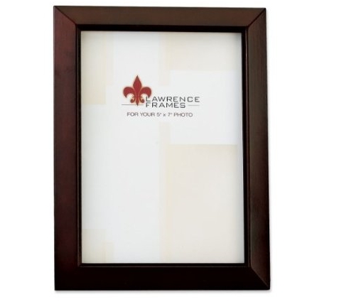 725157 Walnut Wood 5x7 Picture Frame - Estero Collection
