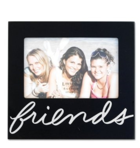 Lawrence Frames 415364 Lawrence Frames Black 4x6 Friends Picture Frame