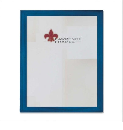 8x10 Blue Wood Picture Frame - Gallery Collection