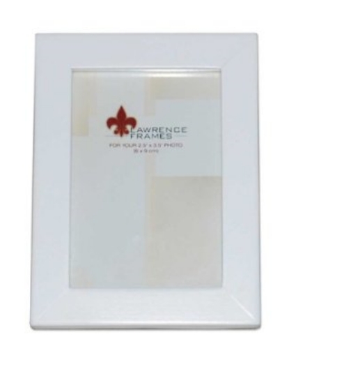 755880 8x10 White Wood Picture Frame - Gallery Collection