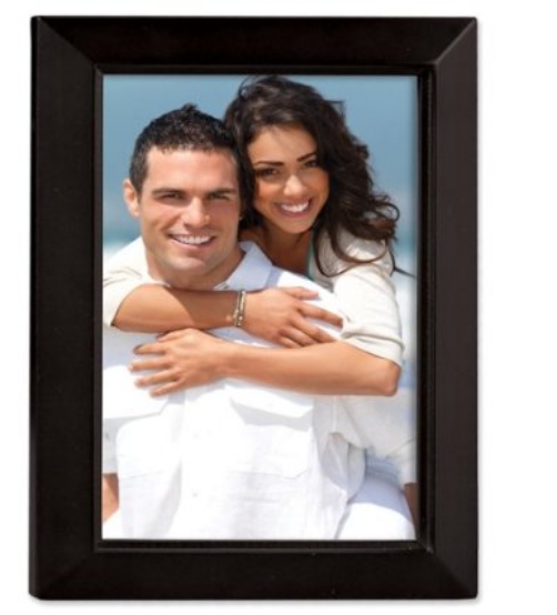 725080 Black Wood 8x10 Picture Frame - Estero Collection