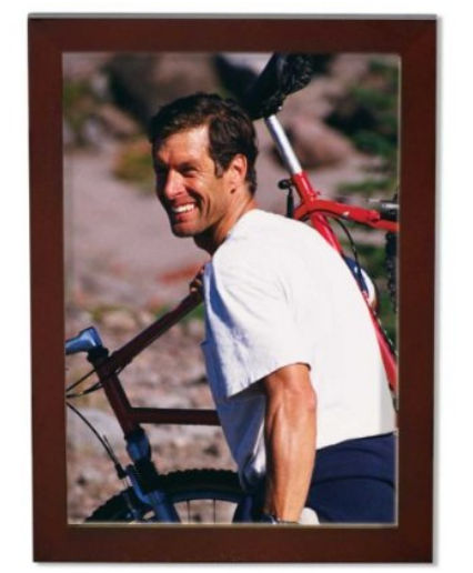 755682 8x12 Walnut Wood Picture Frame - Gallery Collection