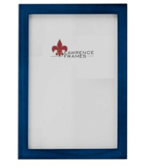 755782 8x12 Blue Wood Picture Frame - Gallery Collection