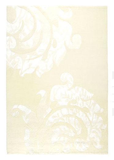 Decor Rug Hand Knotted 2002 White 5.5 Ft. X 7.84 Ft