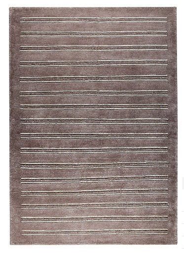 Decor Rug Hand Knotted 2011 Grey 4.5 Ft. X 6.5 Ft