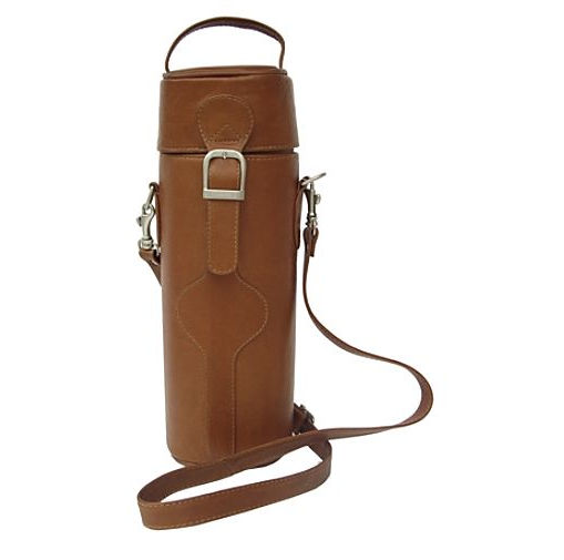 2355 Single Deluxe Wine Carrier - Saddle