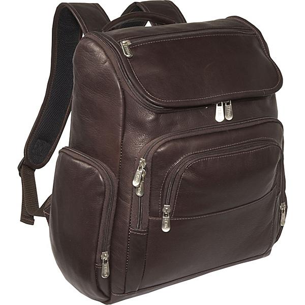 2834-chc Multi-pocket Laptop Backpack - Chocolate