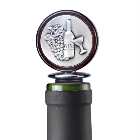 Prodyne WM1W Medallion Bottle Stoppers Wine Bottle  Pack of 48