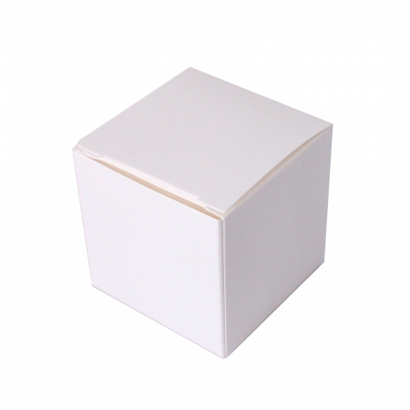 Wedding Star 910008 Cube Favor Boxes White