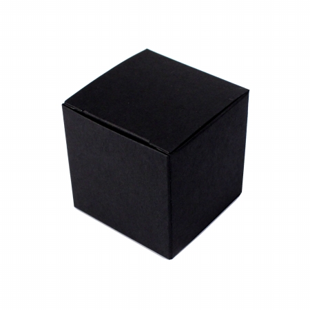 Wedding Star 910010 Cube Favor Boxes Black