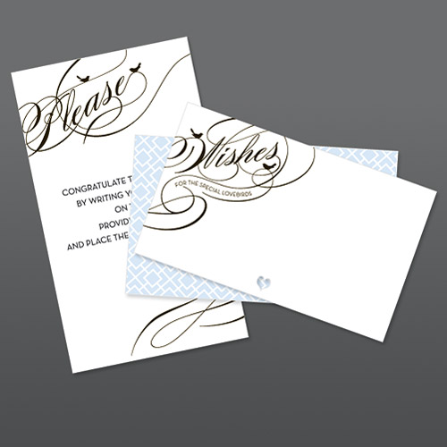 Wedding Star 9165 Birdcage Wish Card Stationery Sets